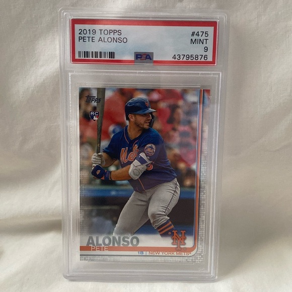 2019 Topps Pete Alonso #475 PSA 9 (MISC14)